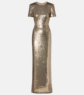 Robe mit Pailletten und Kristallen | Roland Mouret