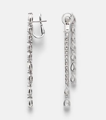 Classics Twist 18kt white gold earrings with diamonds | Bucherer Fine Jewellery