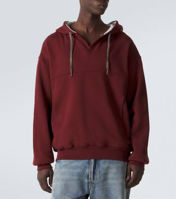 Cotton jersey hoodie | Maison Margiela