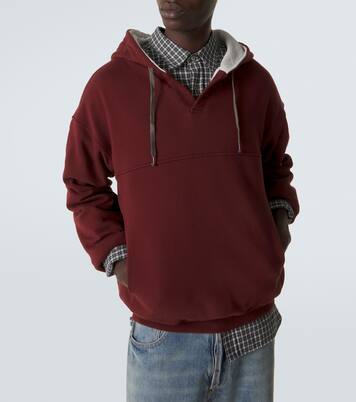 Cotton jersey hoodie | Maison Margiela
