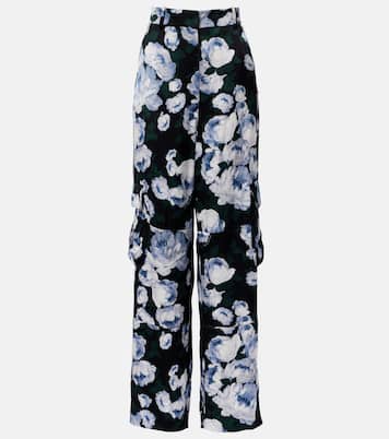 Printed satin pajama pants | Stella McCartney