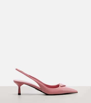 Pumps slingback in vernice | Prada