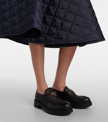 Loafers aus Leder | Prada