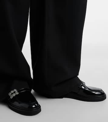 Viv' Rangers leather slingback loafers | Roger Vivier