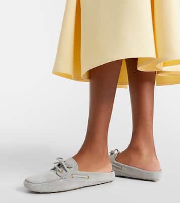 Slippers aus Veloursleder | Tod's