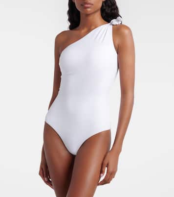 Monili one-shoulder swimsuit | Brunello Cucinelli