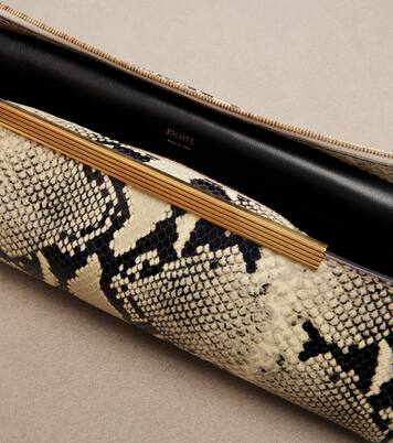 Donna leather clutch | Khaite