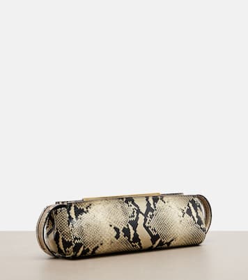 Donna leather clutch | Khaite