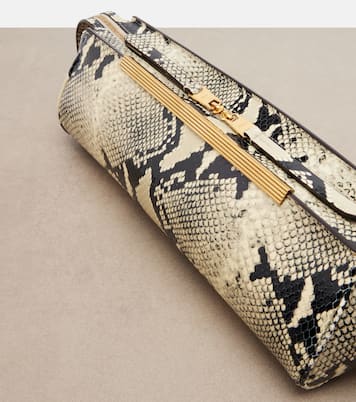 Donna leather clutch | Khaite