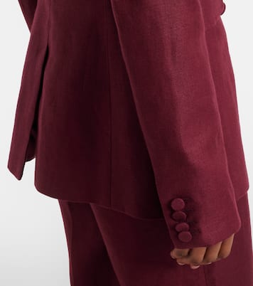 Blazer Angela aus Leinen-Twill | Gabriela Hearst