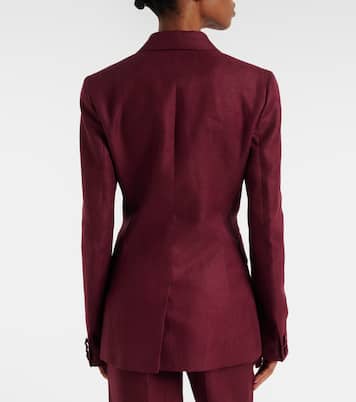 Blazer Angela aus Leinen-Twill | Gabriela Hearst