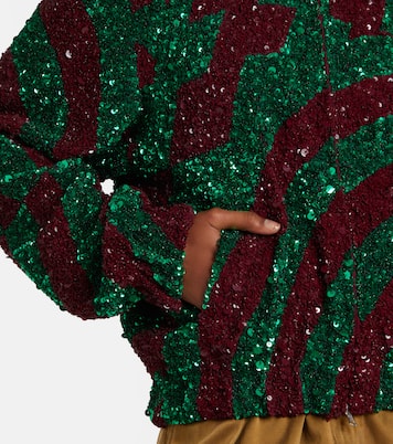 Sequined blouson jacket | Dries Van Noten