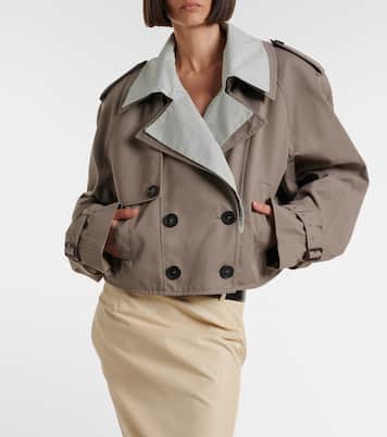 Gabardina cropped | The Attico