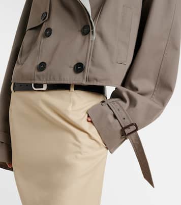 Gabardina cropped | The Attico