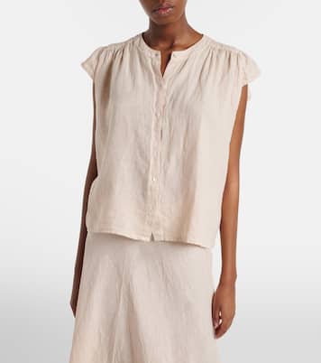 Camicia Janey in lino | Velvet