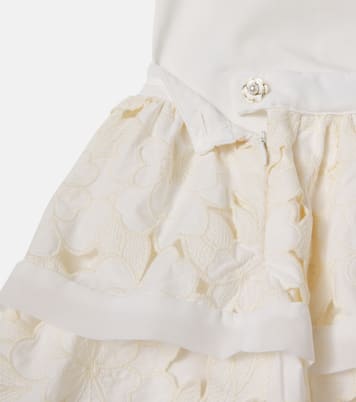 Ensemble top et jupe en coton mélangé | Patachou