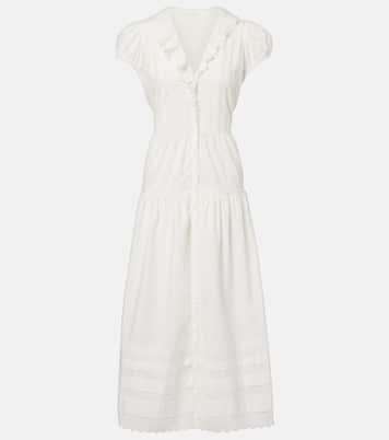 فستان ميدي من القطن Eliette | Dôen