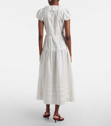 فستان ميدي من القطن Eliette | Dôen