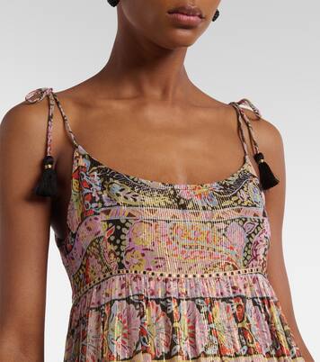 Kamilah floral lamé maxi dress | Rixo