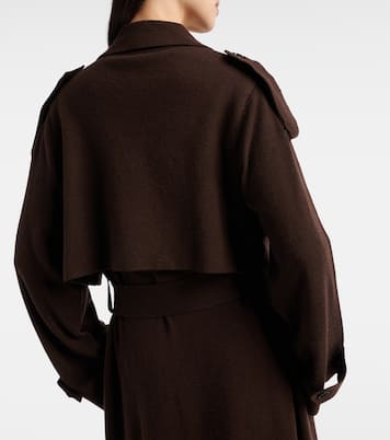 Trenchcoat aus Wolle und Kaschmir | Jardin des Orangers
