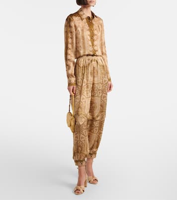 Nina raffia slingback sandals | Aquazzura