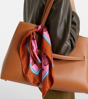 Printed silk twill scarf | Max Mara