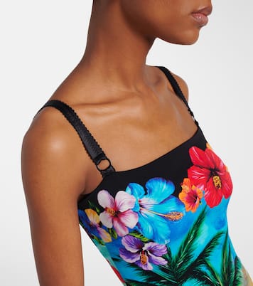 Midikleid aus einem Seidengemisch | Dolce&Gabbana
