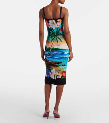 Midikleid aus einem Seidengemisch | Dolce&Gabbana