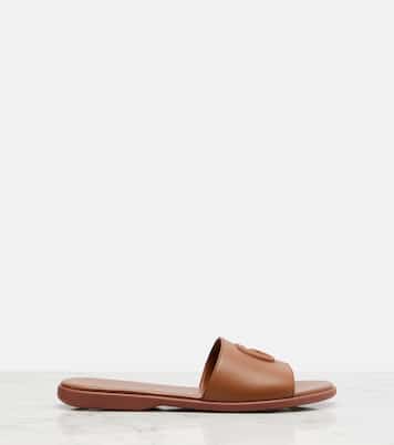 Mules Double G en cuir | Gucci