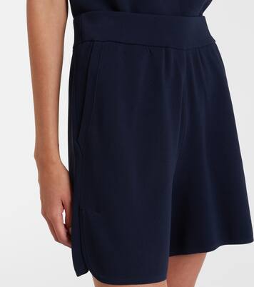 Knitted crêpe shorts | Max Mara