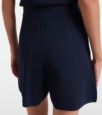 Knitted crêpe shorts | Max Mara