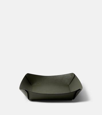 Vide-poches Safran Large en cuir | Giobagnara