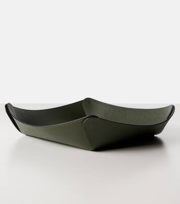 Vide-poches Safran Large en cuir | Giobagnara