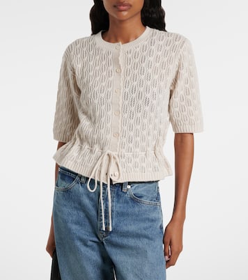Clover wool and cashmere cardigan | Frame
