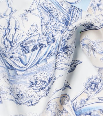 Pañuelo de seda estampado | Ferragamo