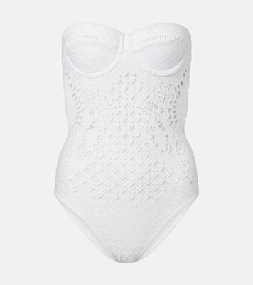 Indra embroidered swimsuit | Zimmermann