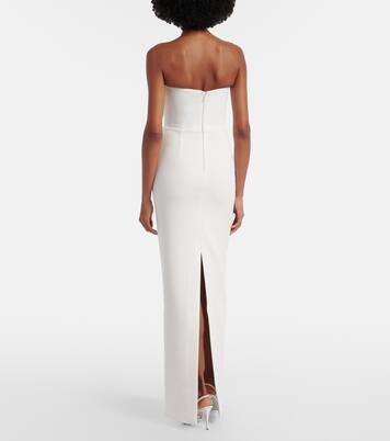 Bridal Melva embellished crêpe gown | Rebecca Vallance