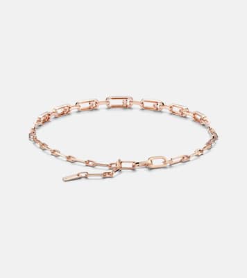 Gargantilla Move Link de oro rosa de 18 ct con diamantes | Messika