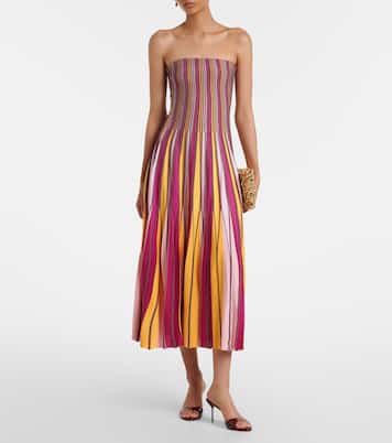 Soleil striped midi dress | Simkhai