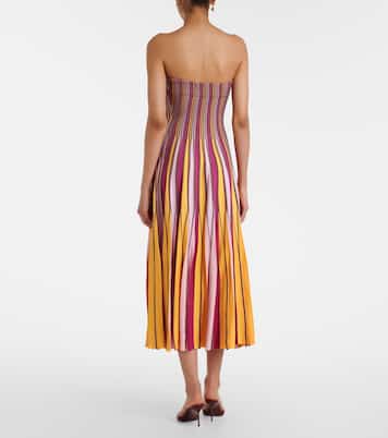 Soleil striped midi dress | Simkhai