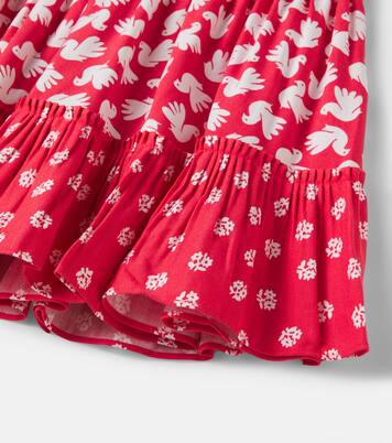 Printed ruffled skirt  | Stella McCartney Kids