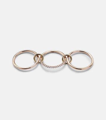 Sonny Gold 18kt rose gold and diamond ring | Spinelli Kilcollin