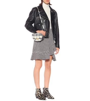 Calf hair ankle boots | Nanushka