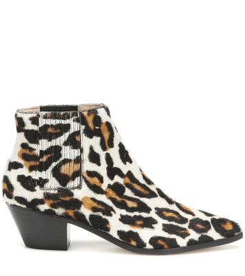 Calf hair ankle boots | Nanushka