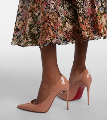 Kate 100 patent leather pumps | Christian Louboutin