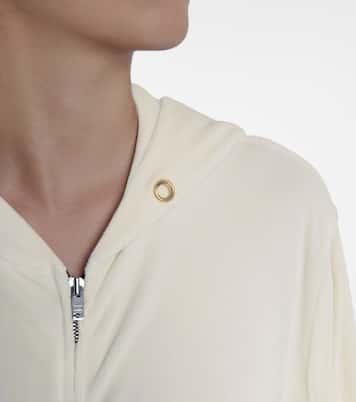 Kapuzenjacke aus Samt | Les Tien