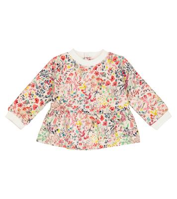 Baby floral cotton sweatshirt | Bonpoint
