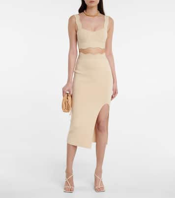 Midirock Delia aus Strick | Galvan