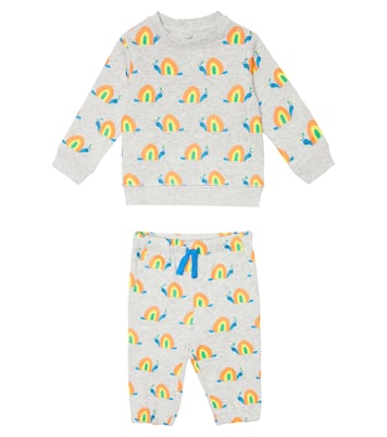 Baby - Felpa e pantaloni sportivi in cotone | Stella McCartney Kids