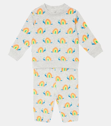 Baby - Felpa e pantaloni sportivi in cotone | Stella McCartney Kids